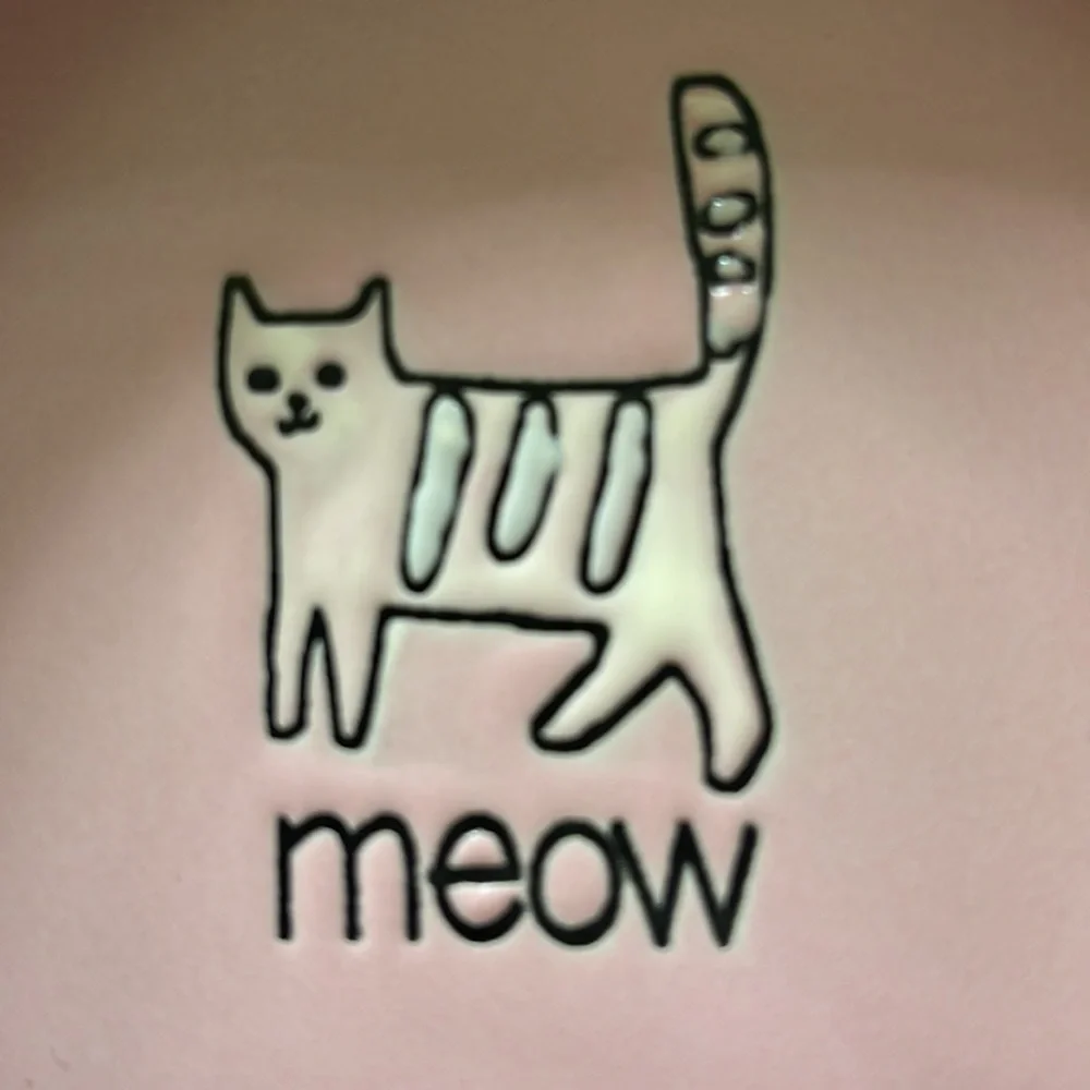 Meow Cat Bowl. Small